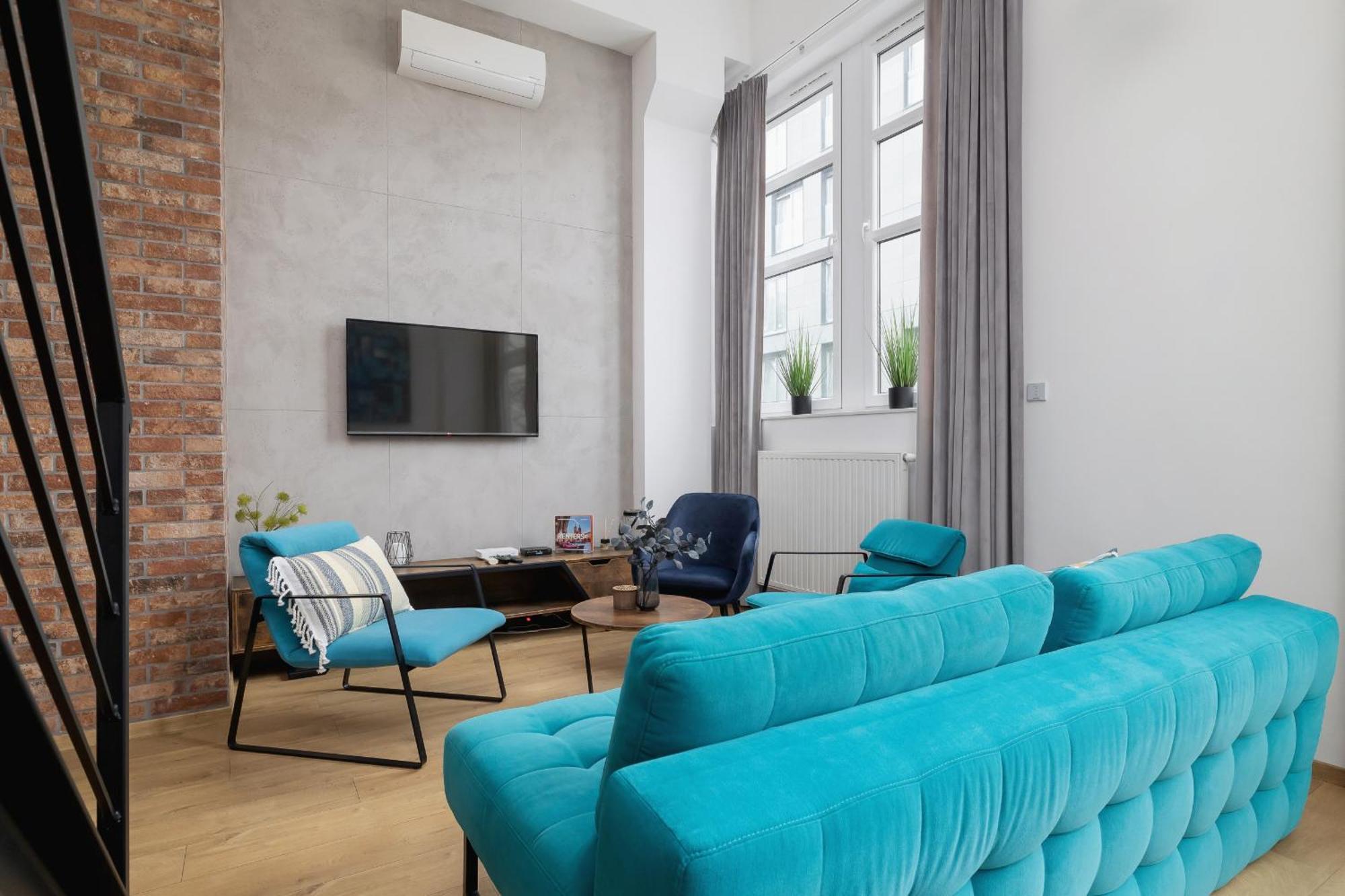 Apartment Deluxe Loft Lubelska With Mezzanine By Renters *